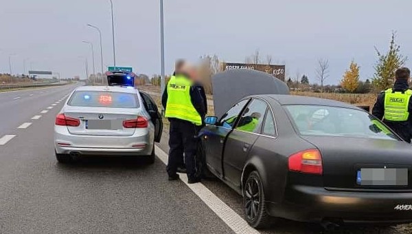Kontrola drogowa na ekspresówce pod Gdańskiem i rekordowy mandat