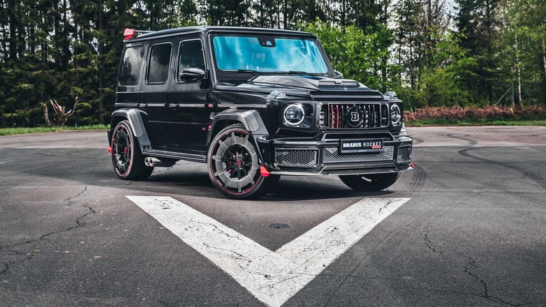 Brabus 900 Rocket Edition - Mercedes Klasy G na sterydach
