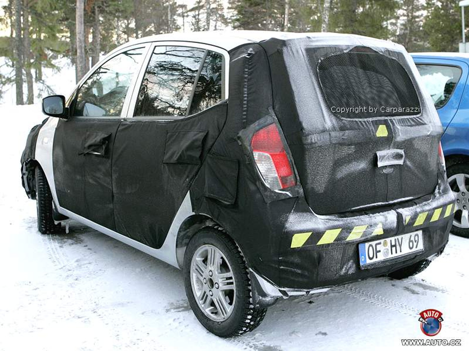 Zdjęcia szpiegowskie: maluch Hyundaia