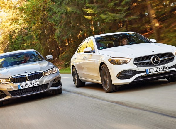 BMW 330e kontra Mercedes C 300 e — czy warto kupić hybrydę zamiast elektryka?