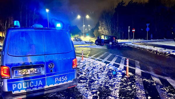 Poważny wypadek w Mysłowicach. Pierwszy od czasu budowy ronda