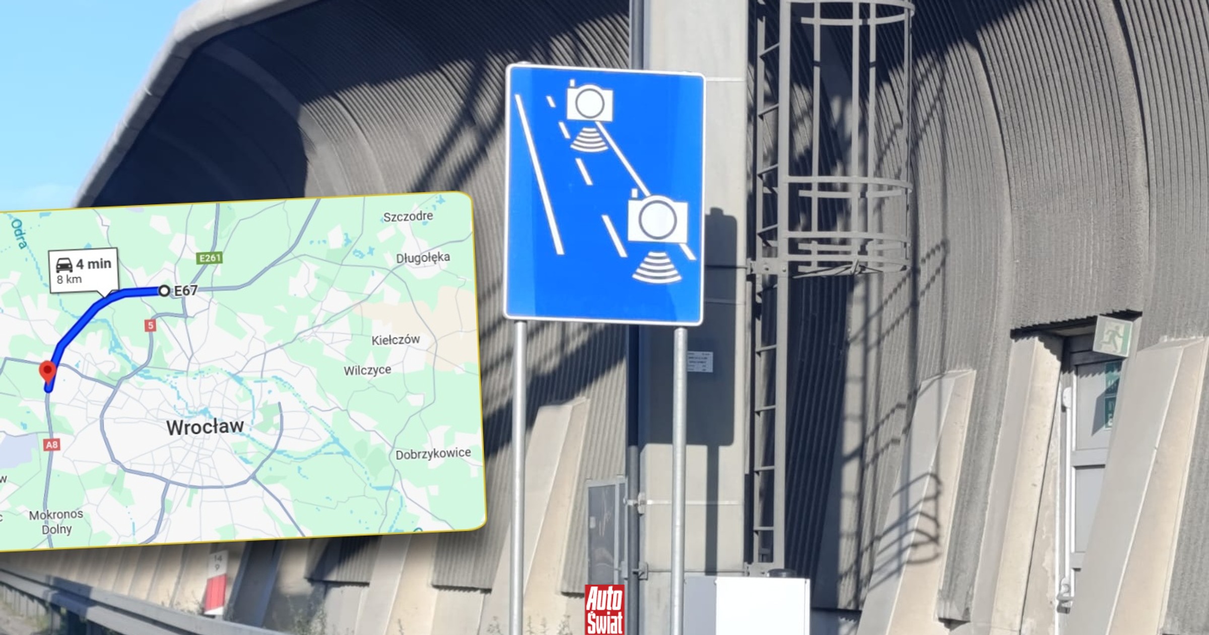 Rusza odcinkowy pomiar prędkości na AOW. Wiemy, jakie mandaty się posypią