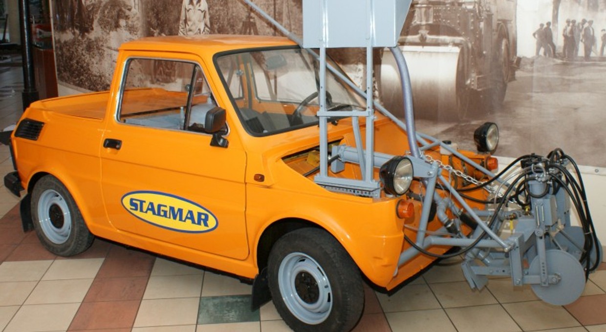 Fiat 126p w wersji Pingwin 04. Powstało około 20 sztuk takiego Malucha