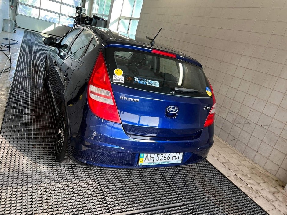 Hyundai i30 z Mariupola po naprawie