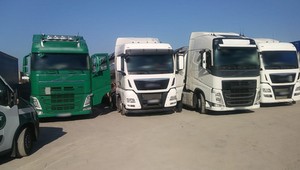 Pięć skontrolowanych ciężarówek - pięć "trafień" i 60 tys. zł kary