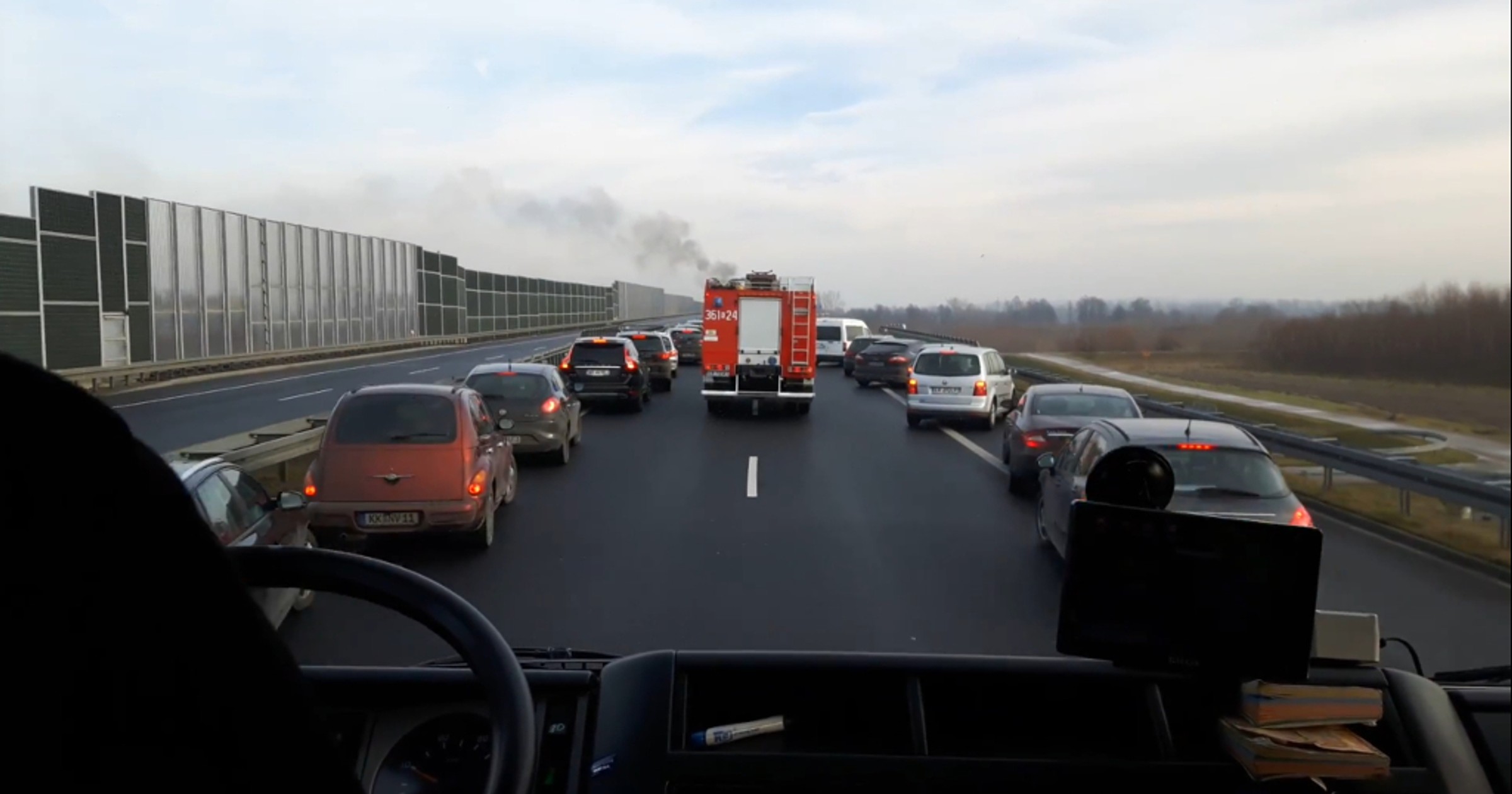 Korytarz życia – pytania na prawo jazdy