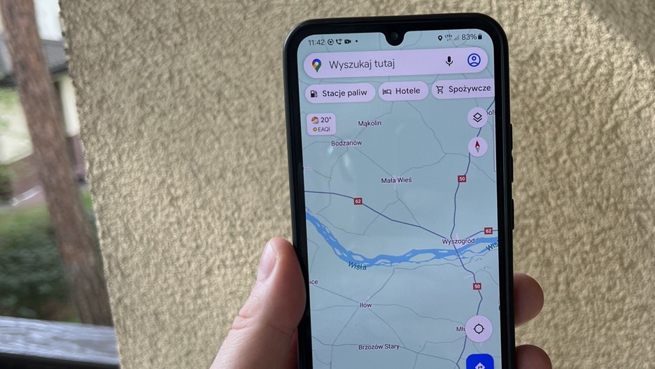 Nawigacja Google Maps (zdjęcie ilustracyjne)