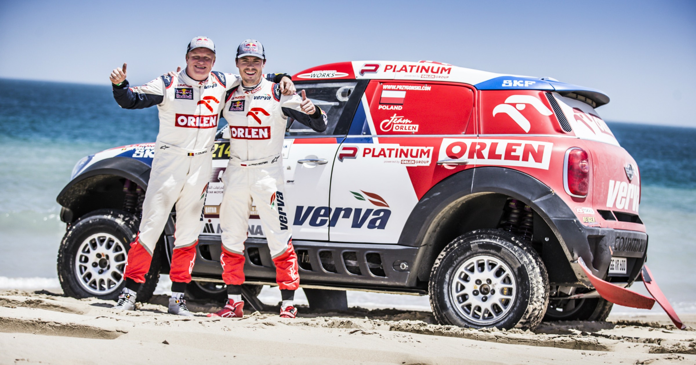 Kuba Przygoński i Tom Colsoul - Orlen Team