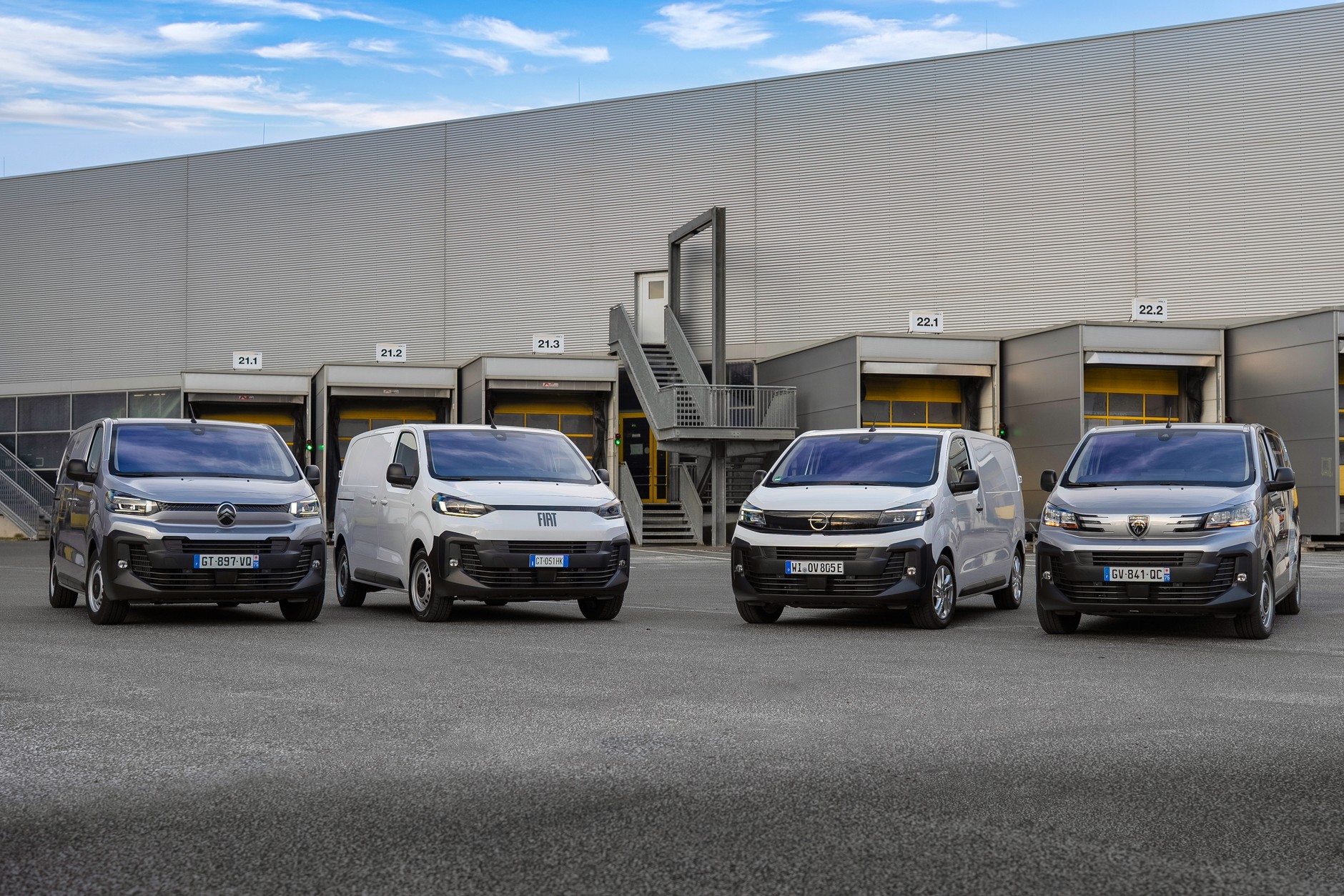 Citroen Jumpy, Fiat Scudo, Opel Vivaro, Peugeot Expert