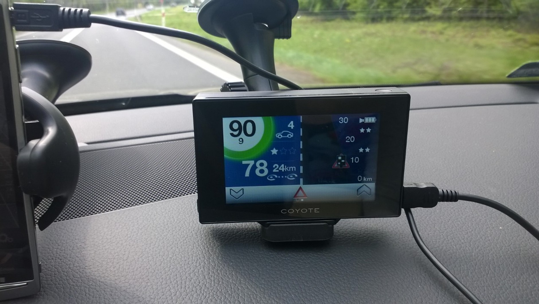 Coyote podczas majówki