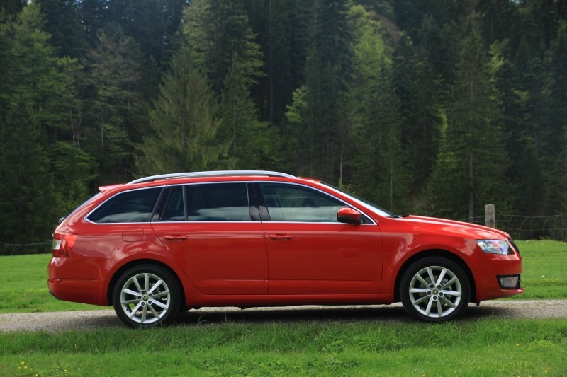 Skoda Octavia Kombi (pierwsza jazda)
