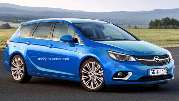 Nowy Opel Astra we Frankfurcie