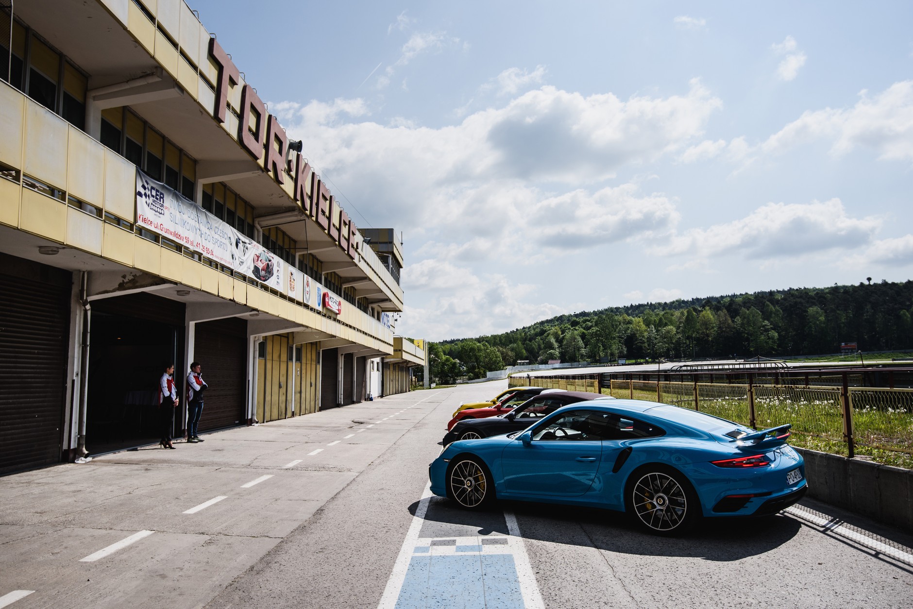 Porsche 911 testy na Torze Kielce