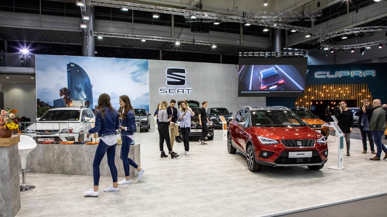 Seat podczas Poznań Motor Show