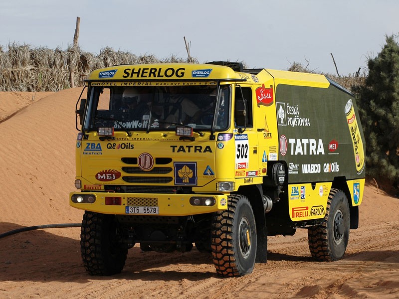 Rajd Dakar 2008: Loprais Tatra Team już w drodze do Lizbony