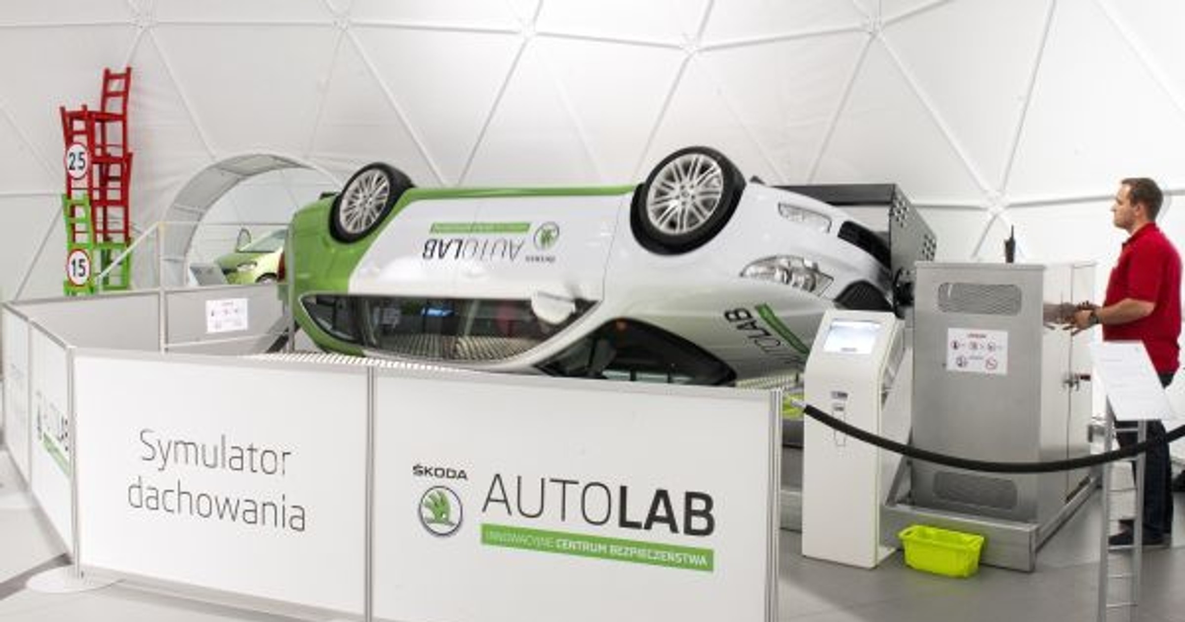 Skoda AuotLab dachowanie