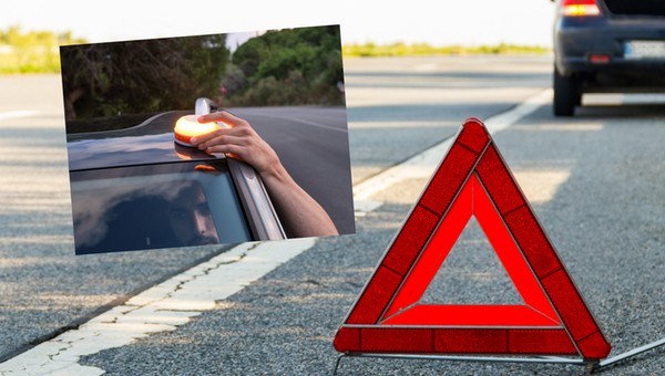 Pierwszy kraj, który będzie wymagał lampy ostrzegawczej w samochodzie