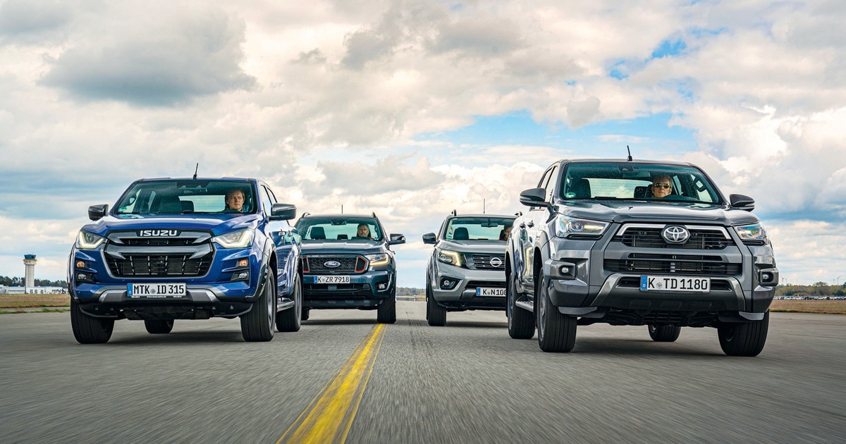 Porównanie pikapów: Ford Ranger, Isuzu D-Max, Nissan Navara, Toyota Hilux