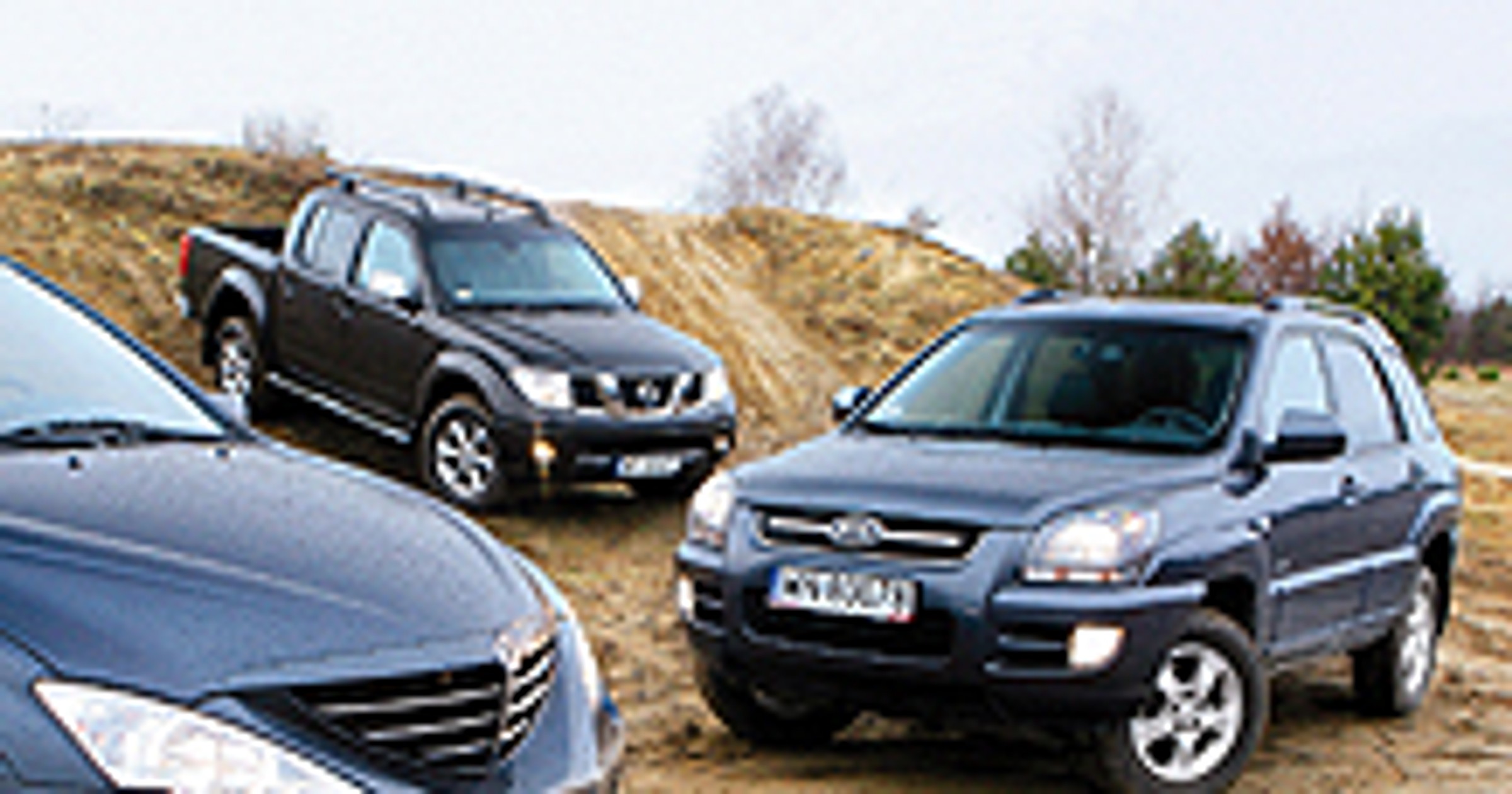 Kia Sportage, Nissan Navara, SsangYong Acyon - Księgowy rządzi!