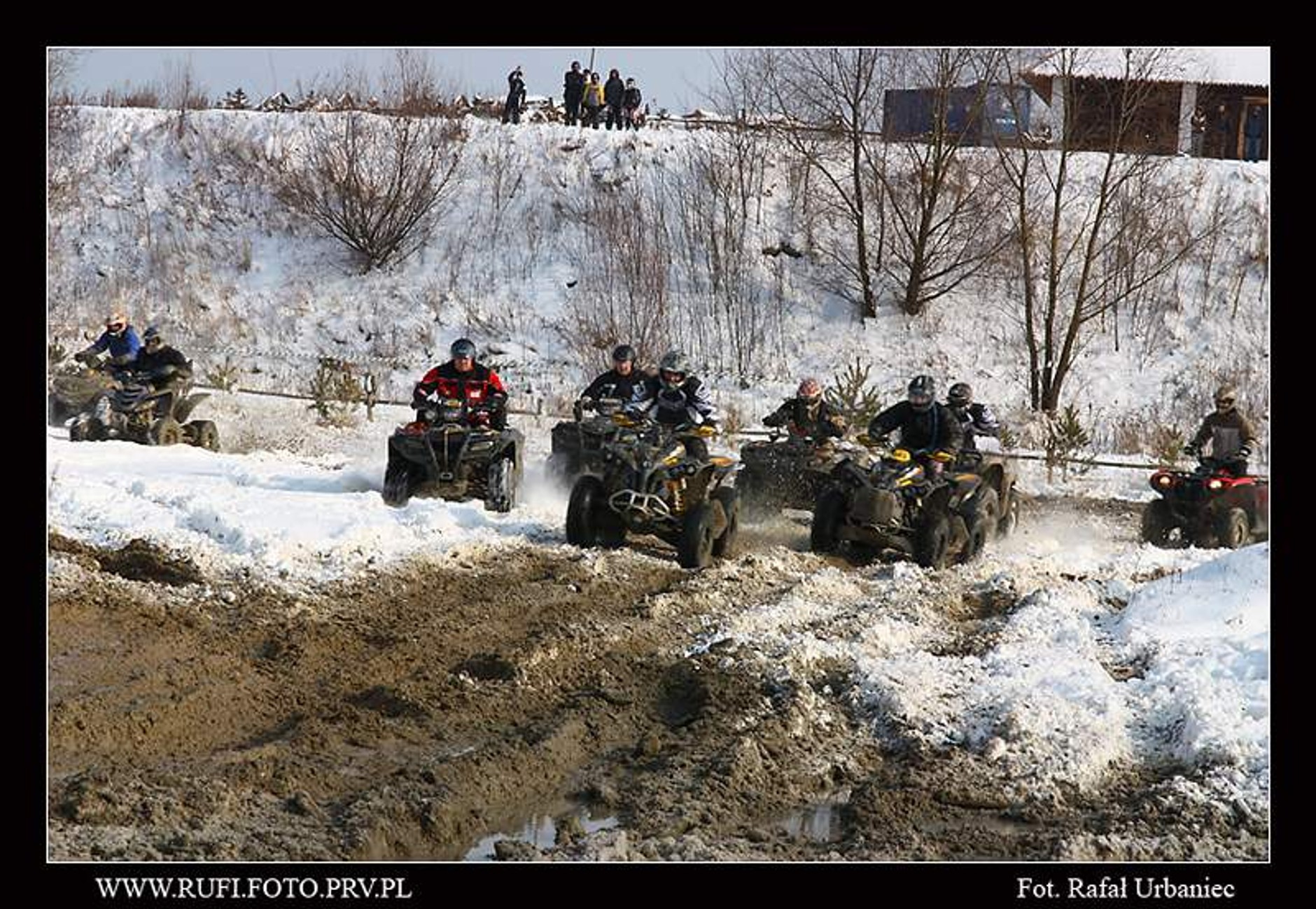 III Zimowa Integracja 4x4 Kryspinów 2009 - motocykle i quady (fotogaleria 1.)