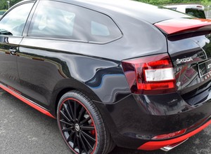 Skoda jest nudna? To bzdury! Zobaczcie tylko szalonego Rapida coupe!