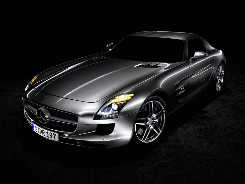 IAA Frankfurt 2009: Mercedes-Benz SLS AMG – Gullwing XXI wieku, pierwsze wrażenia