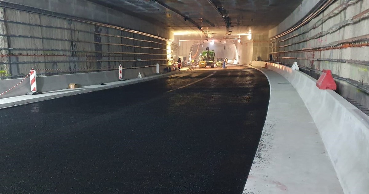 Budowany tunelu pod Świną