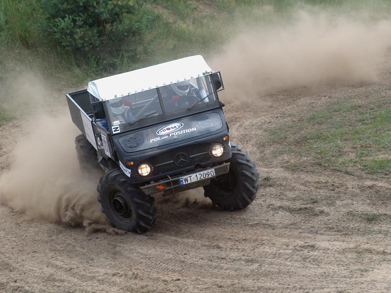Polskie Safari 2007: w upale i piasku (fotogaleria)