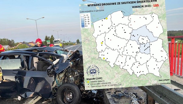 Czarne punkty na polskich drogach. Jest ich już ponad sto
