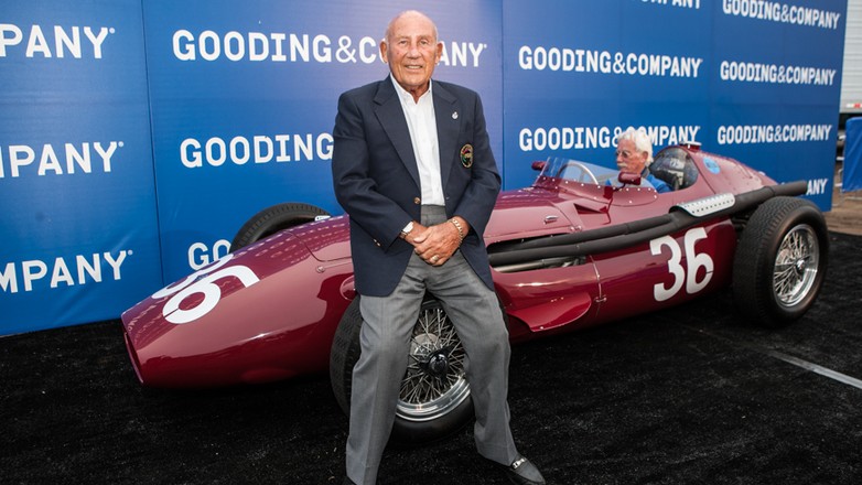 Sir Stirling Moss i Maserati 250F