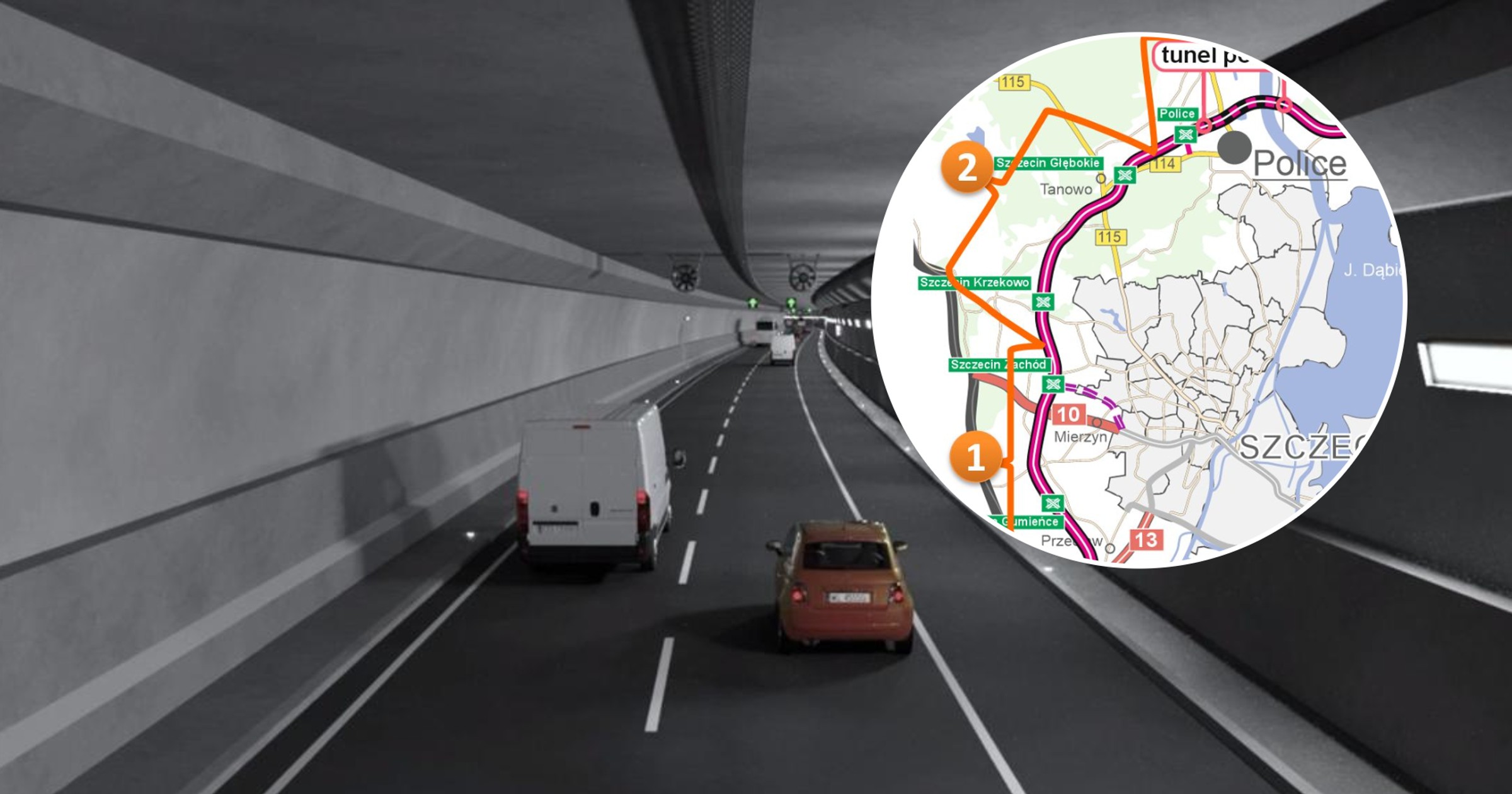 Tunel będzie miał 5 km długości