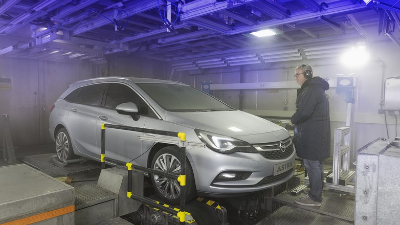 Test klimatyczny Opla