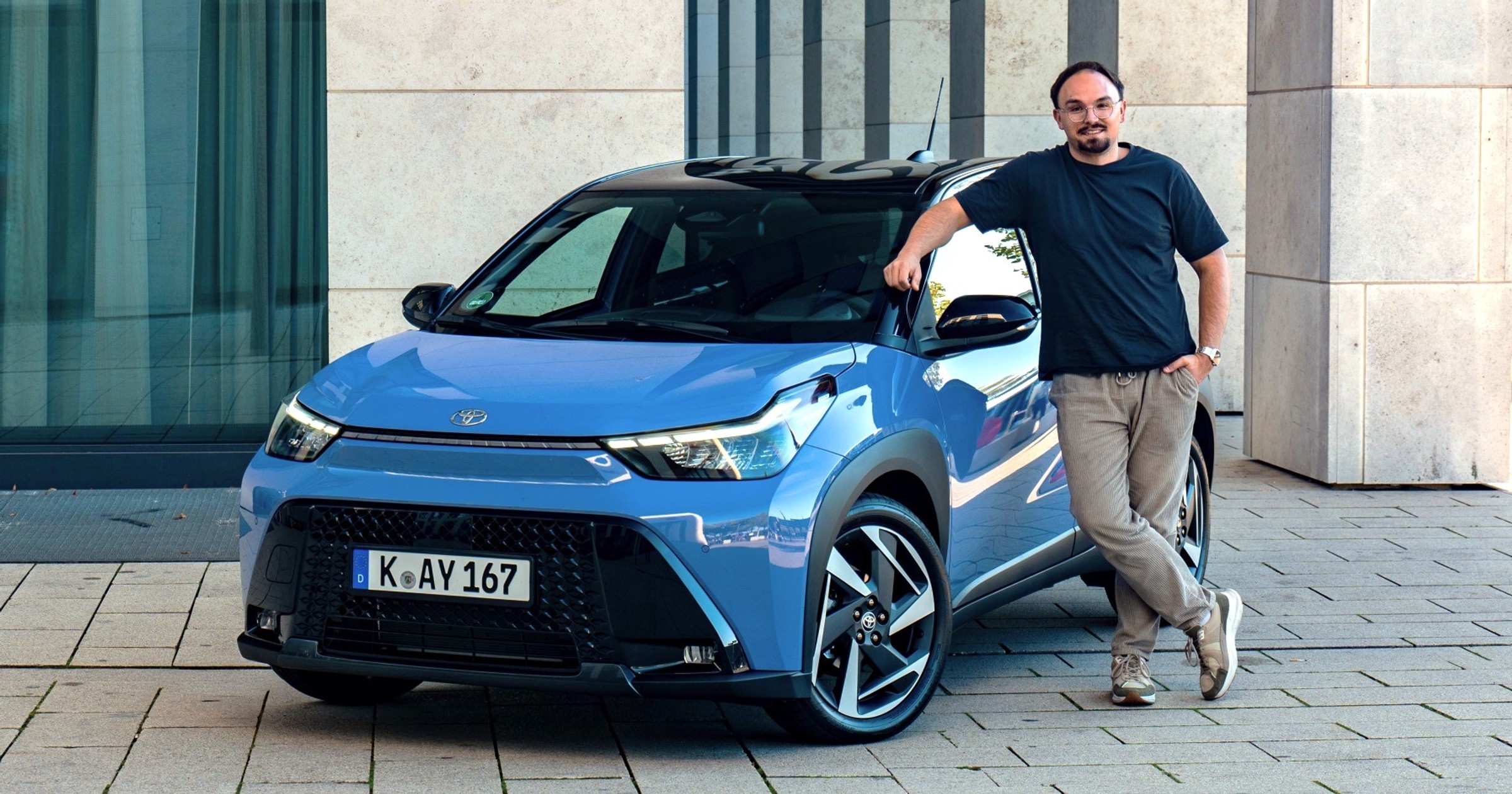 Pierwsza jazda hybrydową Toyotą Aygo X HEV