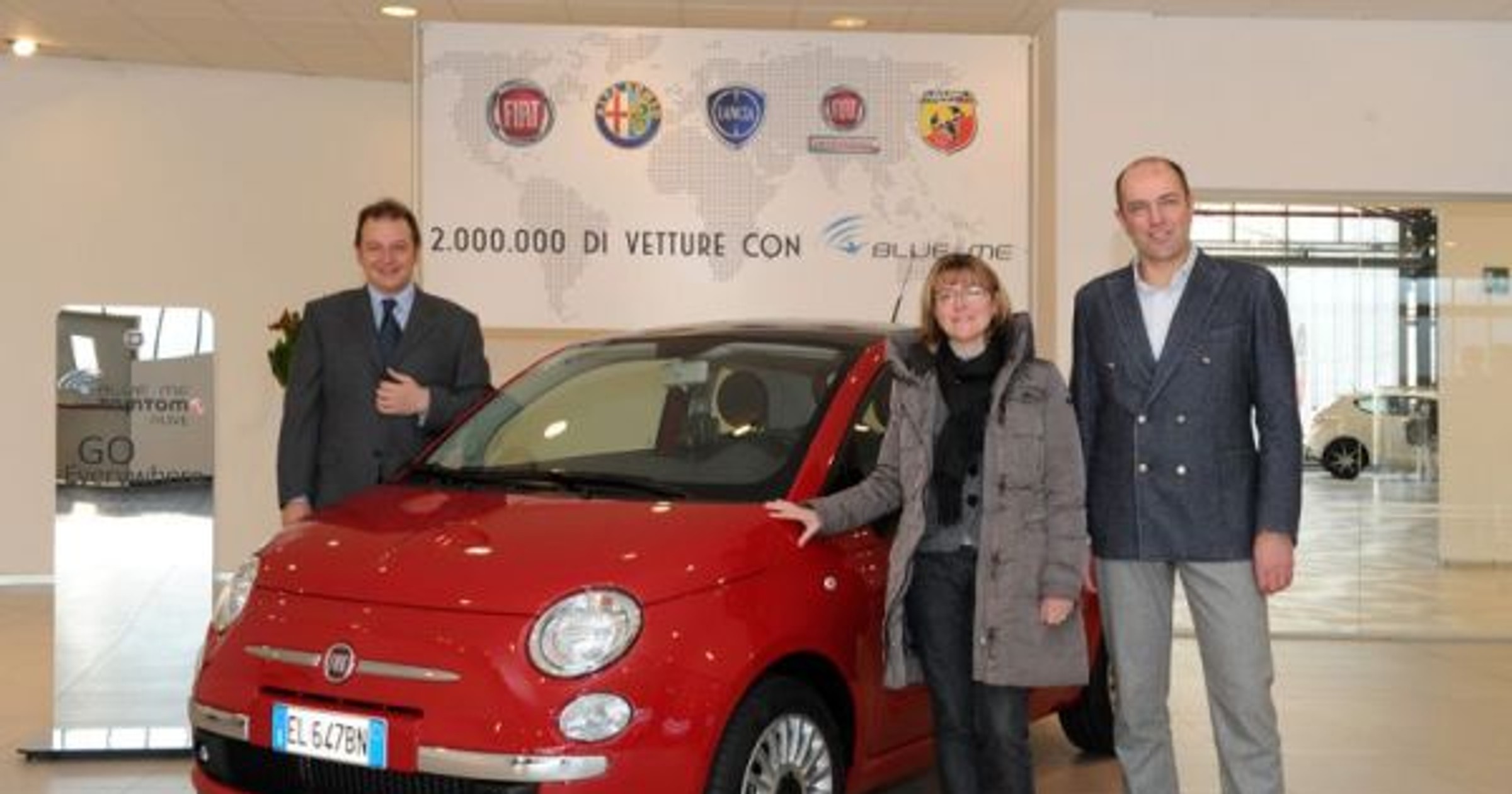 2-milionowe auto z systemem Blue&Me