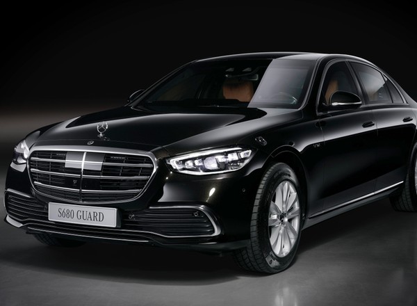 S 680 Guard 4Matic - pancerny Mercedes z napędem na 4 koła