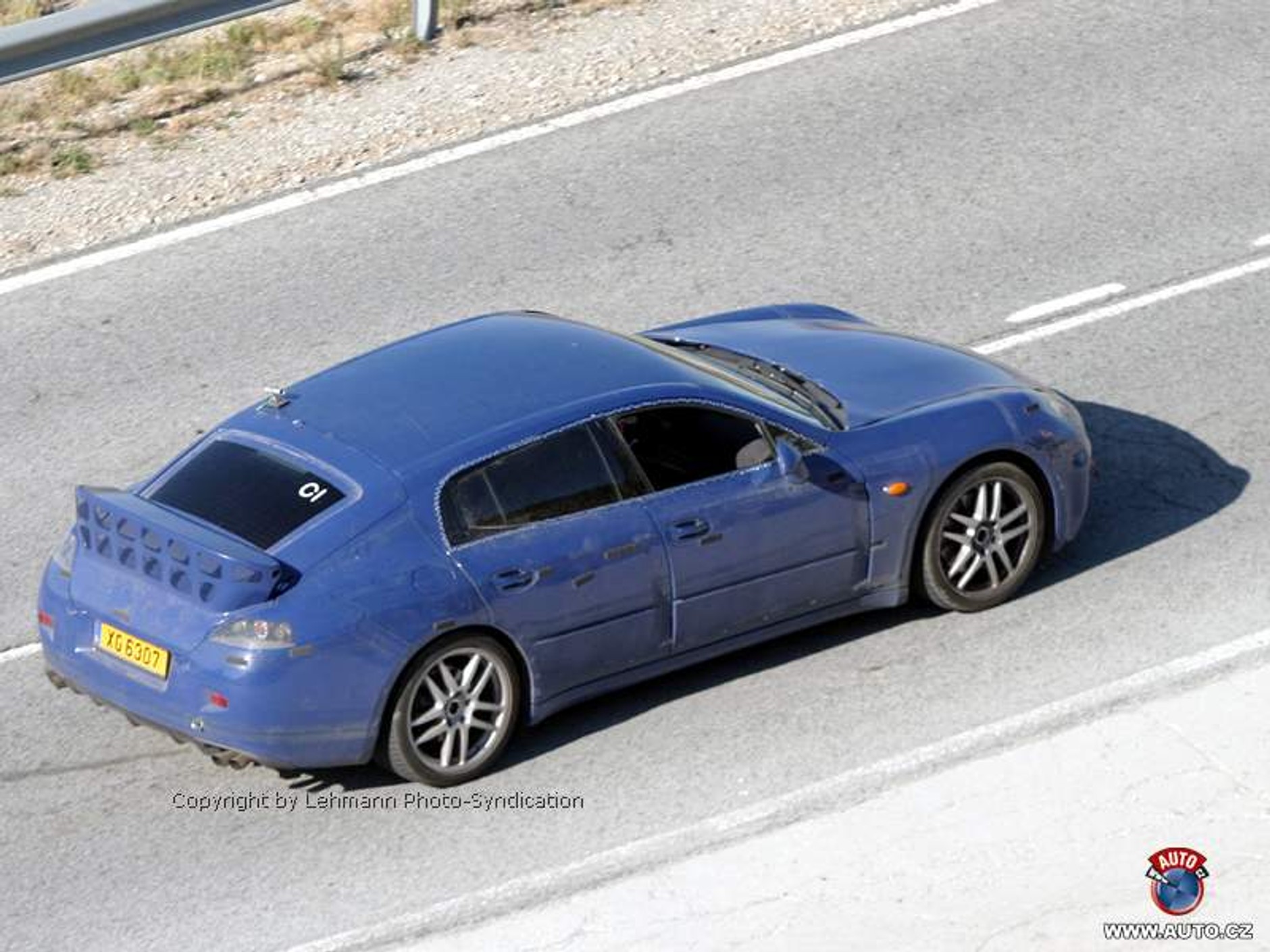 Zdjęcia szpiegowskie: Porsche Panamera