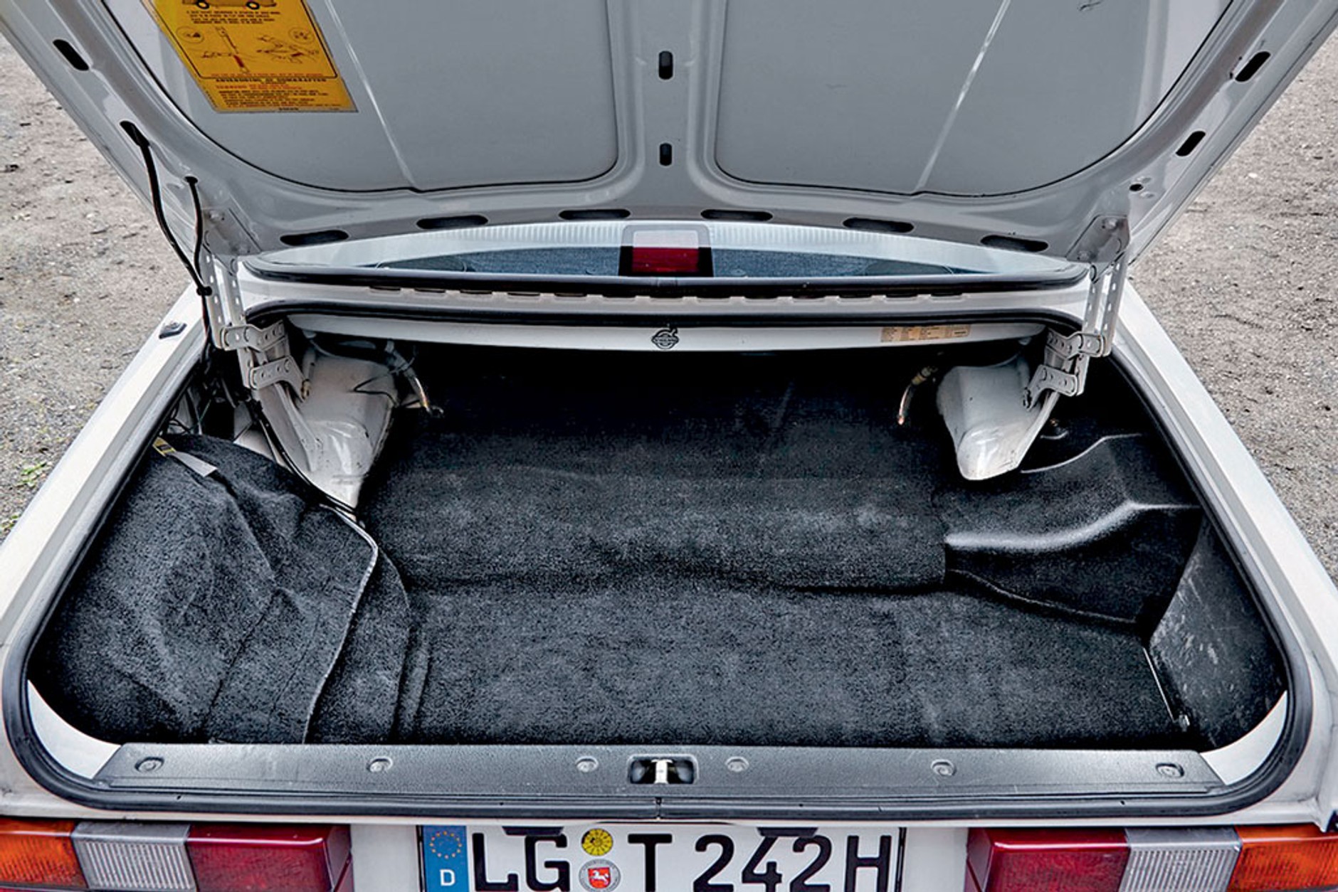 Volvo 242 Turbo - kanty w wersji z doładowaniem