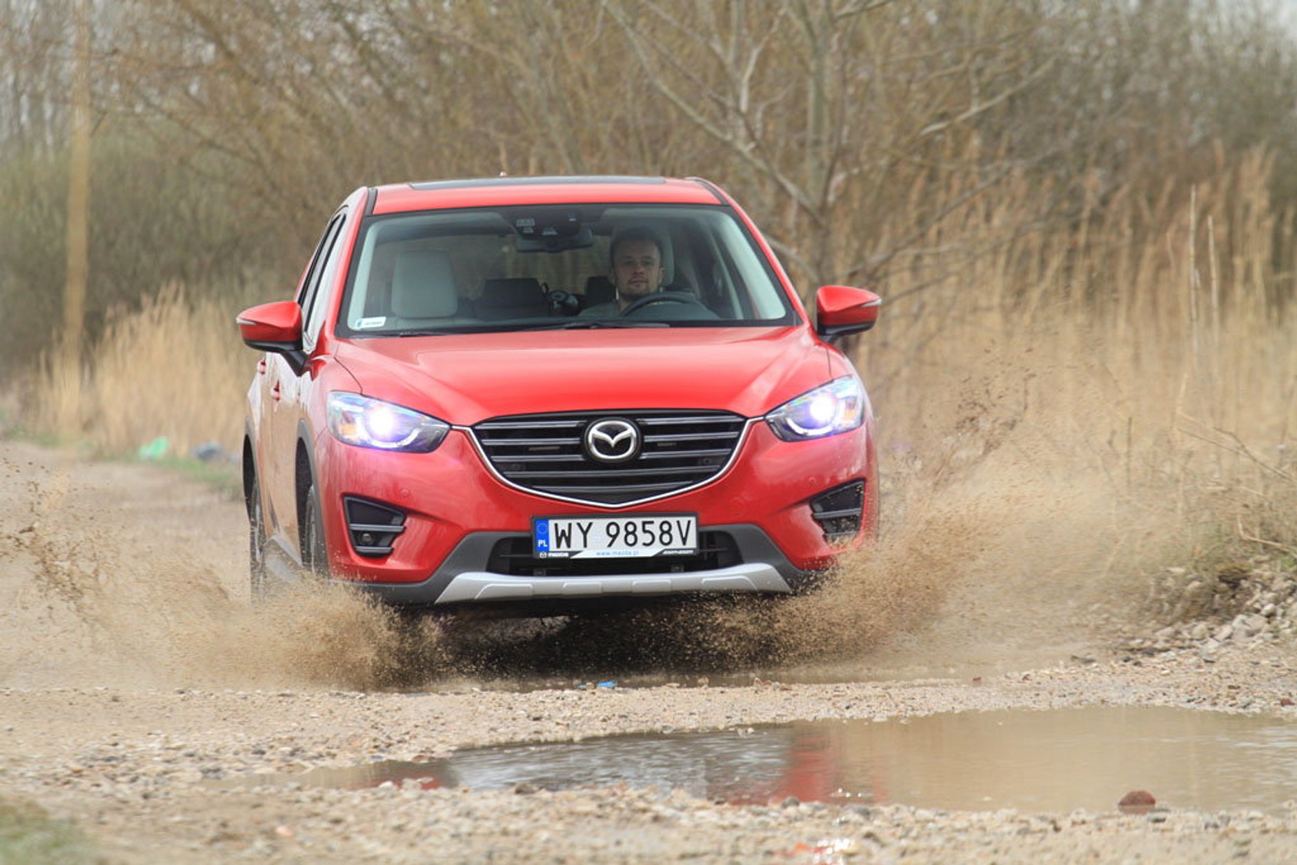 Szybki SUV z dużym silnikiem - Mazda CX-5 2.5 Skyactiv-G 4x4