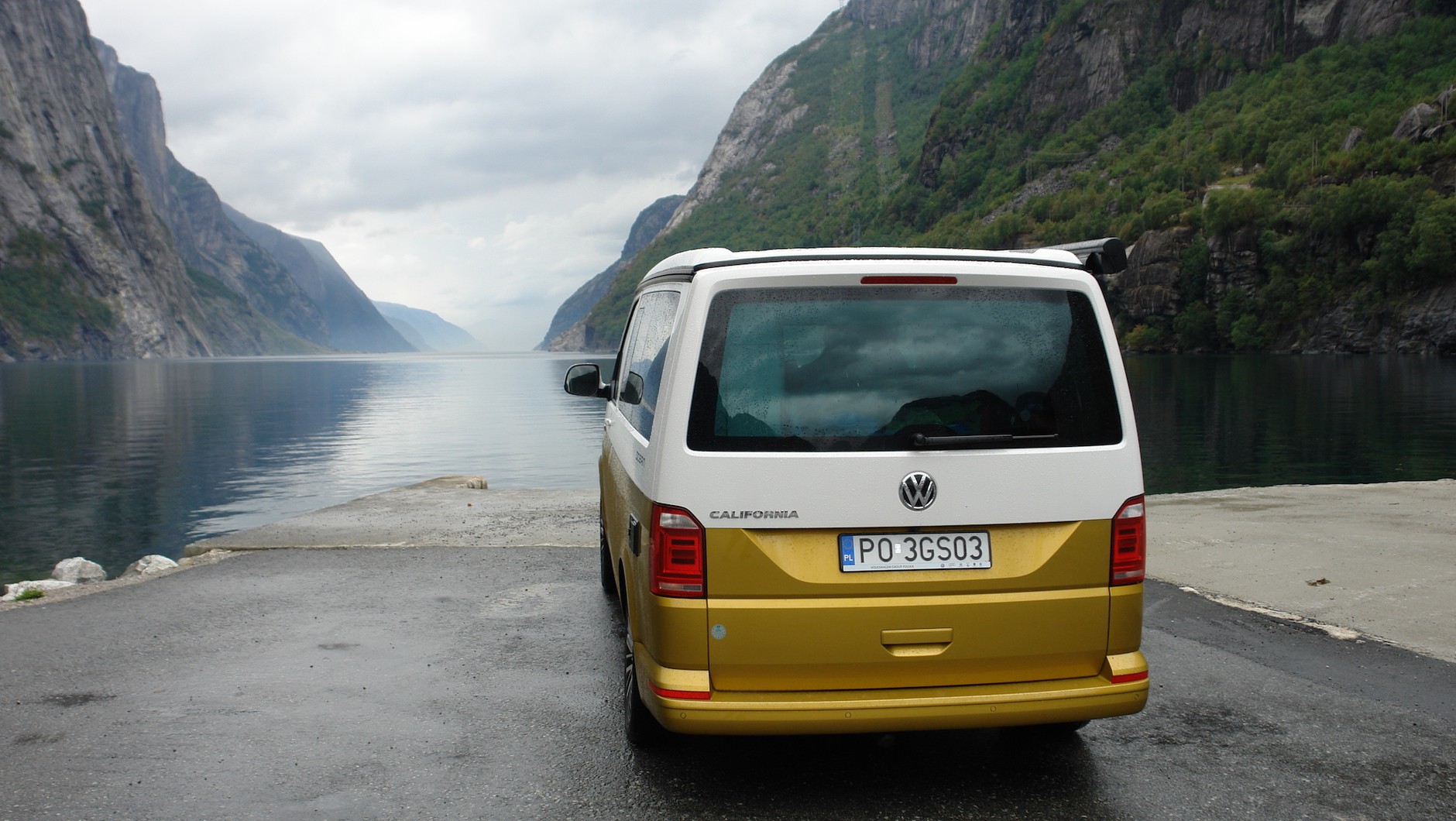 Volkswagen Califroania Ocena w krainie fiordów i trolli