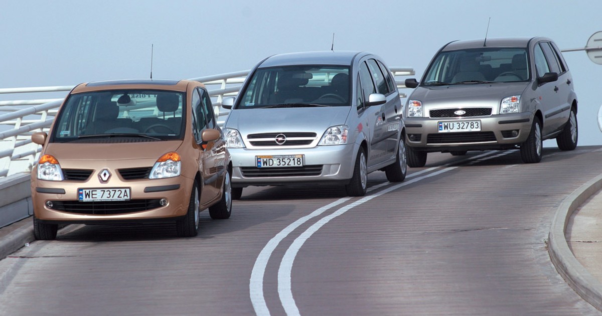 Ford Fusion kontra Opel Meriva i Renault Modus: małe, trwałe i praktyczne