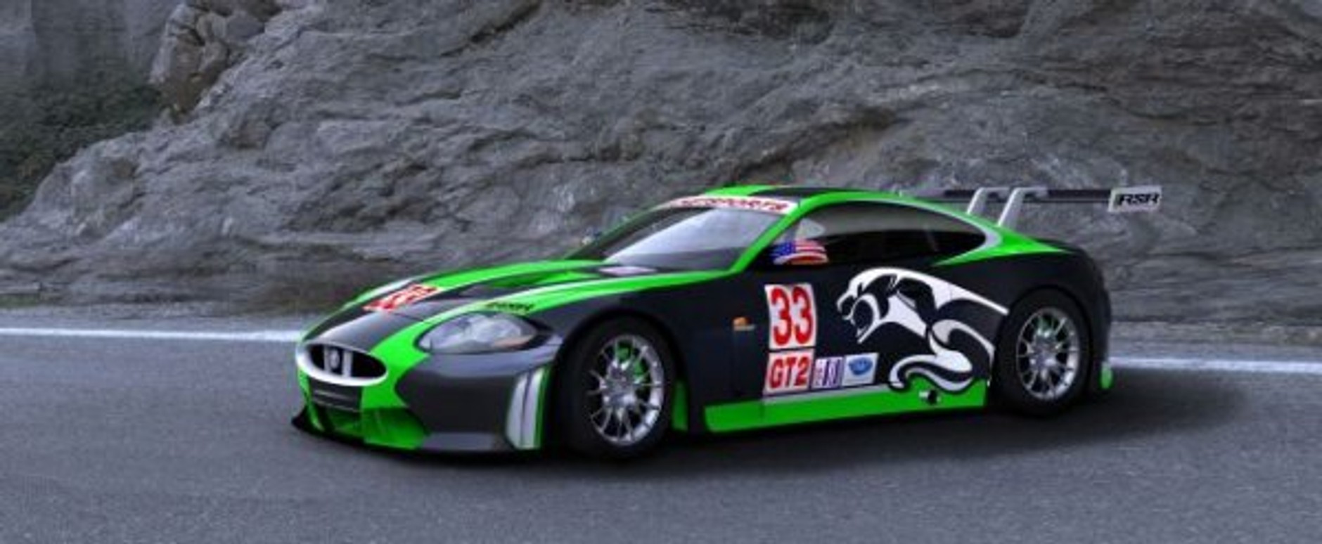Jaguar XKR GT2 – nowy drapieżnik w serii ALMS