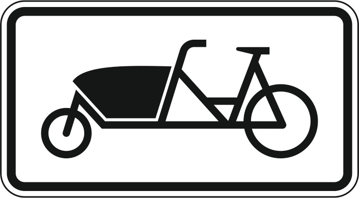 Znak Z-1010.69 - rower cargo