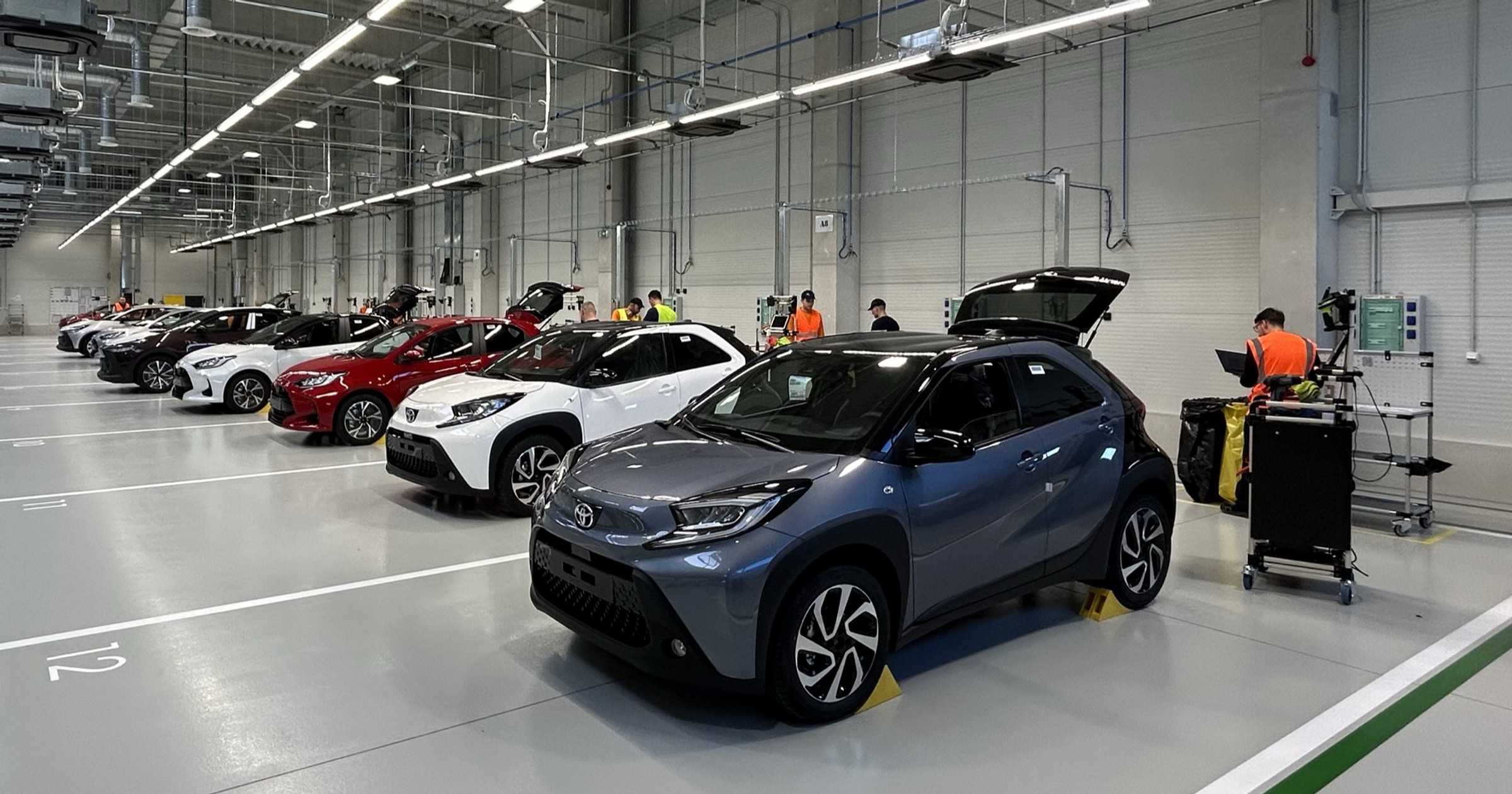 Toyota produkuje w Kolinie modele Aygo X i Yaris