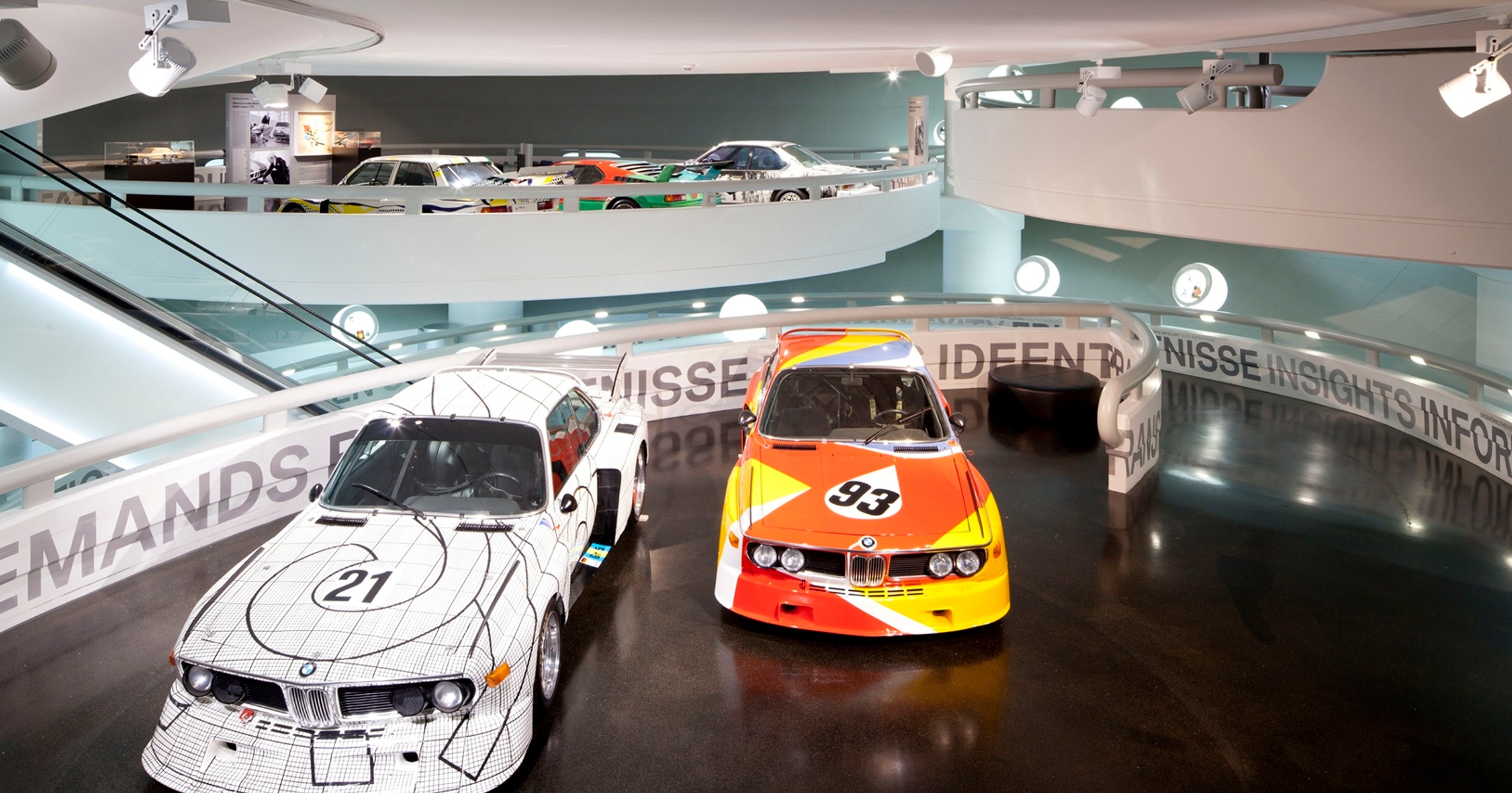 Kolorowe BMW