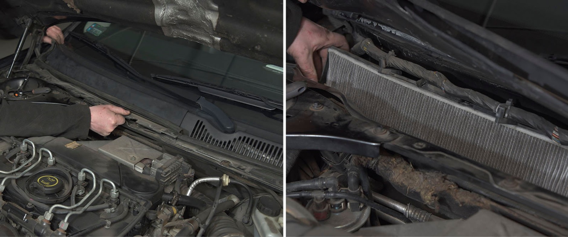 Serwis Forda Mondeo 2.0 TDCi: filtr kabinowy