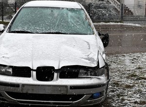 Samochód, konie i alkohol. Policjanci byli zdziwieni, gdy przyjechali do wypadku