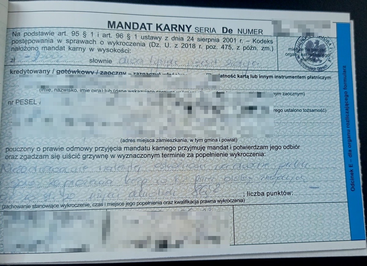 Mandat karny
