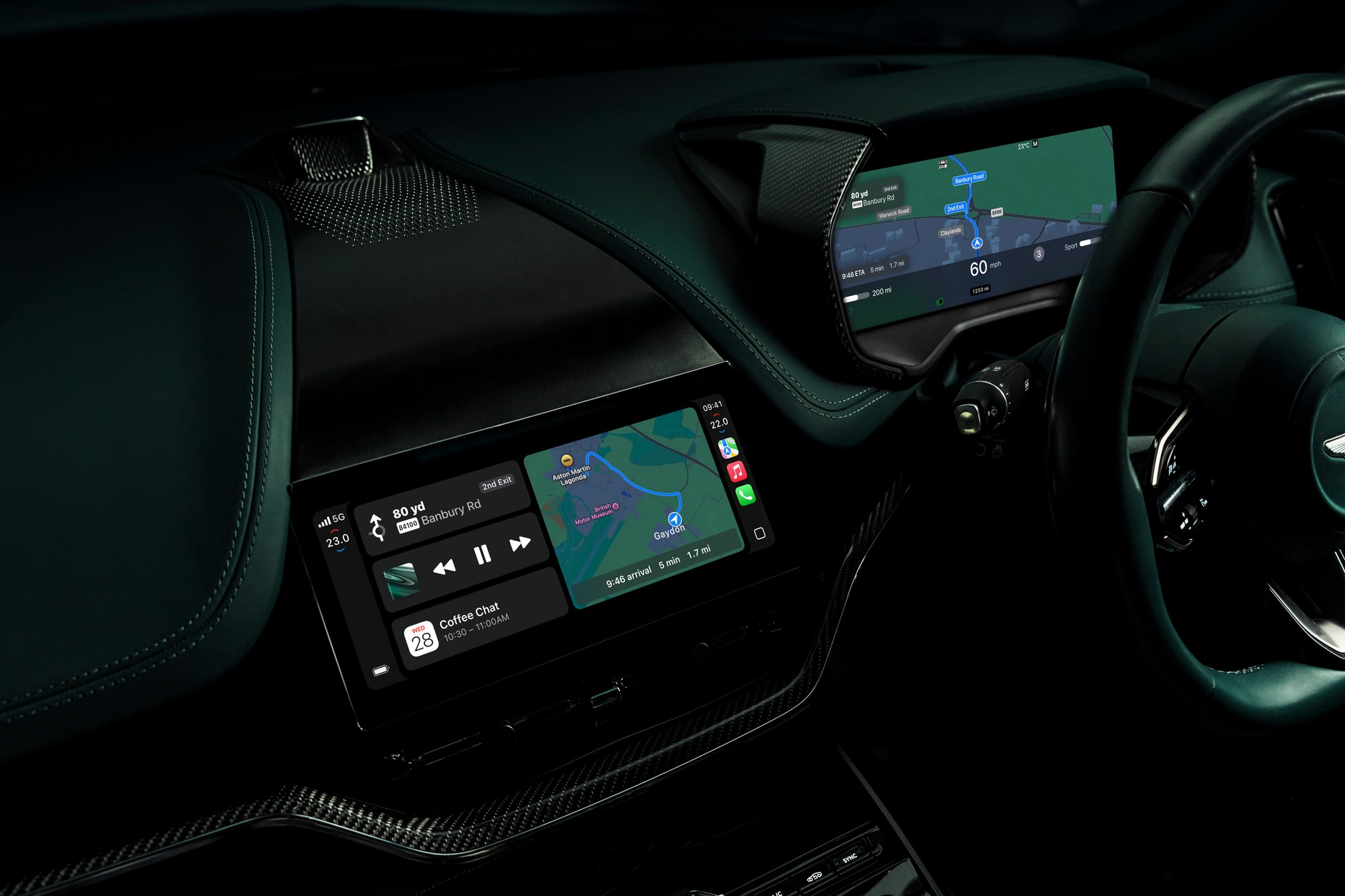 Aston Martin Apple CarPlay Ultra