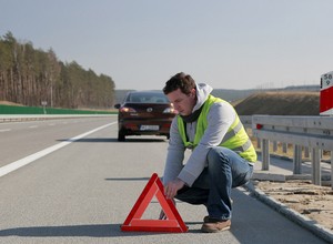 Co robić podczas awarii na autostradzie