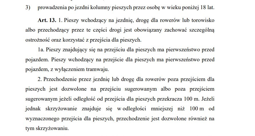 Zmienione w czerwcu 2021 r. przepisy ruchu drogowego